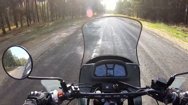 Мотоцикл до 3000$ — Honda Transalp 600 / обзор, тест-драйв / что взять после Bajaj Boxer?