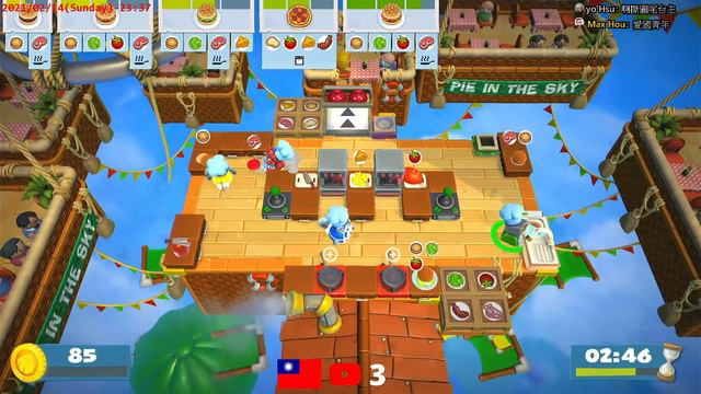 【NSwitch】EP7 煮過頭2：廚神版 Overcooked 2 Gourmet Edition смотреть онлайн