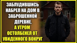 Заблудившись набрёл на дом в ЗАБРОШЕННОЙ деревне, а утром остолбенел от увиденного вокруг.