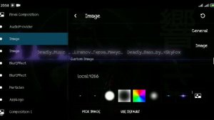 как настроить приложении avee player lite