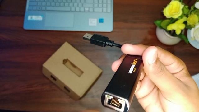 AmazonBasics Internet Adapter Ethernet USB 3.0 to 10/100/1000 Gigabit