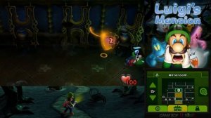 Luigi's Mansion 3DS Remake: 100% Walkthrough Part 1 - Area 1