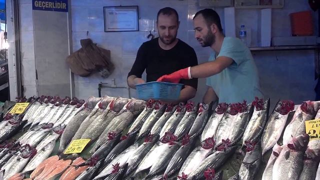 Kadikoy fish market