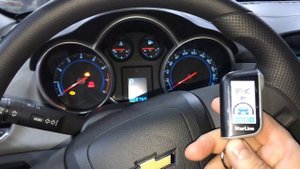 Chevrolet Cruze сигнализация StarLine A93 с автозапуском, видео о том как пользоваться "сигналкой"