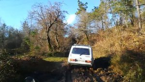 Kutaisi pajero mini vs niva2