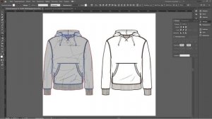 Как сделать обводку по внешнему контуру изделия в AI?