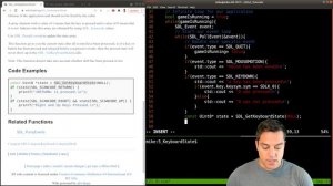 [Ep. 12] SDL keyboard input with GetKeyboardState | Introduction to SDL2
