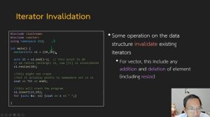 Data Structure 4-2: iterator invalidate