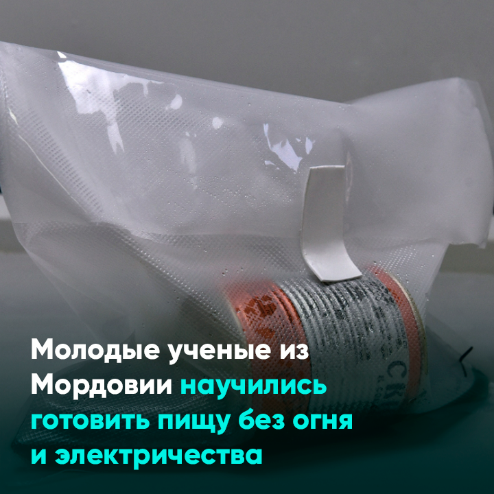 Молодые ученые из Мордовии научились готовить пищу без огня и электричества