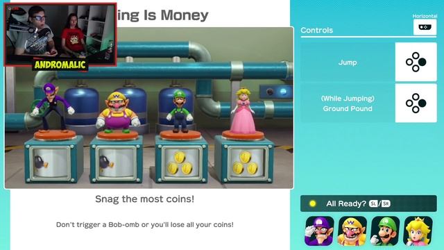 Прохождение Super Mario Party с Настей (Nintendo Switch) Часть 2 смотреть онлайн