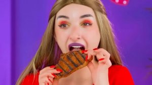 Геометрический Челлендж с Едой | Сумасшедший Челлендж с Trend DO Challenge