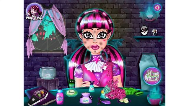 Disney Принцесса Игры—Монстер Хай Дракулаура Хоррор—Мультик Онлайн Видео Игры Для Детей 2015 смотреть онлайн