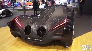 Самый быстрый и мощный гиперкар-Devel Sixteen.