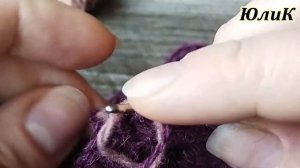 2 варианта соединения нити без узла при вязании крючком