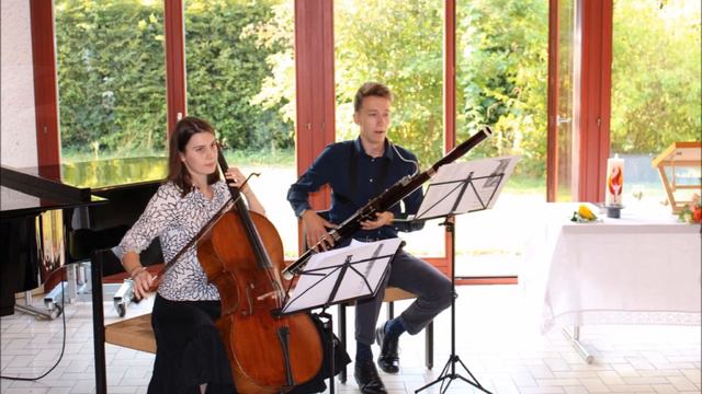 Victor Gutzwiller 4 short pieces for Bassoon and Cello, 3rd mvt (2016) смотреть онлайн