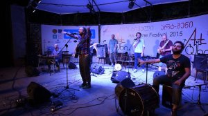 Мгзавреби на фестивале Art-Gene. Тбилиси. 24.07.15. "Isev da isev"