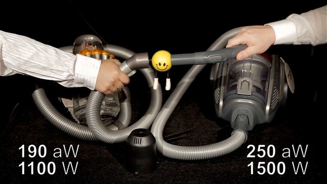 Сравнение мощности пылесосов Dyson DC22 и Electrolux T8 смотреть онлайн
