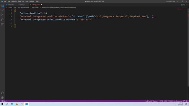 Git/GitHub Setup Tutorial 5 - Setting up VS Code смотреть онлайн