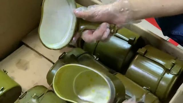 Котелок армейский советский со складов с консервации ! смотреть онлайн