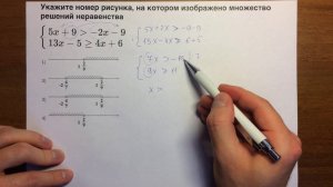 Решение неравенств ОГЭ математика 14#3