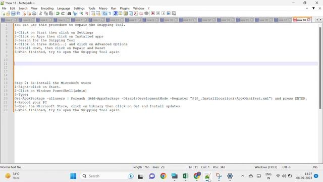 [Fixed]Video recording stopped in snipping tool on Windows 11 смотреть онлайн