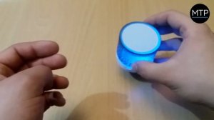 MyTrendyPhone / Mini Bluetooth/trådløs højtaler A9 - Mikrofon, 3.5mm & LED Lys