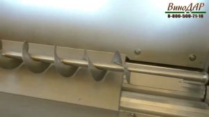 Мялка для винограда "Ягодка" с гребнеотделителем. Обзор.