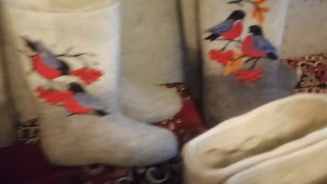 Валенки с рисунком смотреть онлайн