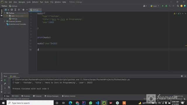 29.Python Bangla Tutorial - How to Change Dictionary in Python.