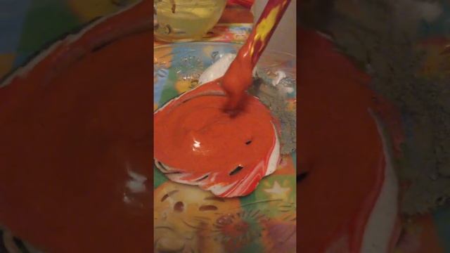 Делаем краски из пены красок глины и клея ставьлаки смотреть онлайн