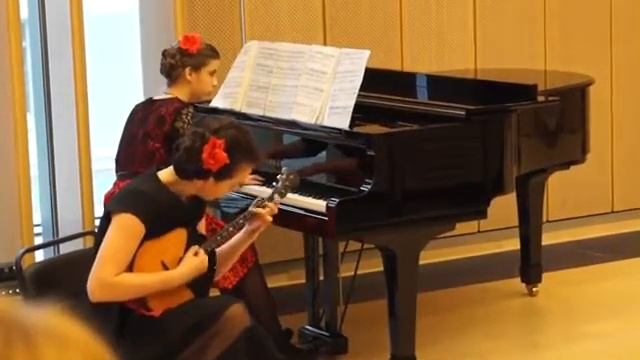 Баев Евг. "Фламенко" ансамбль домра+ фортепиано, Лицей искусств "Санкт- Петербург". смотреть онлайн