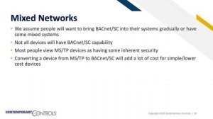 BACnet/SC BACnet Secure Connect