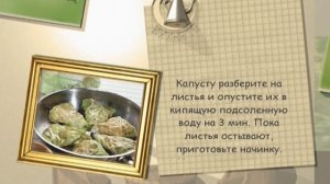 Капустные конвертики