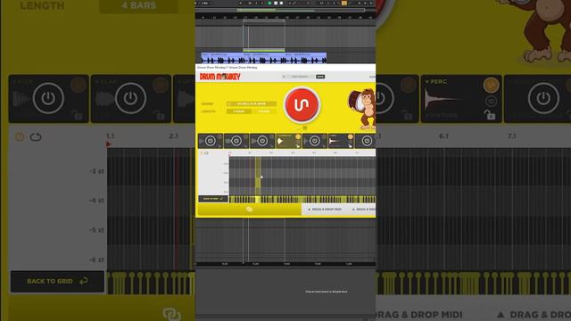Drum Monkey PIANO ROLL EDITING  #beats #creative #diy #inspiration #music #producer