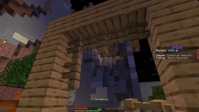 Гайд как построить ворота на сервере Mine-way смотреть онлайн