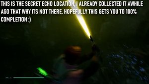 Star Wars Jedi: Fallen Order - Secret Echo Location - Weathered Monument 95% to 100% EXPLORED!