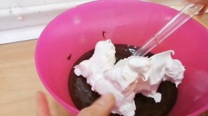 Шоколадный шифоновый бисквит. Bizcocho de chifón de chocolate.