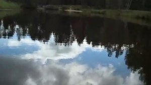 Run though the creek / Селигер, протока на Серемо