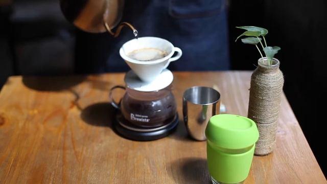 Готовим кофе с воронкой "Торнадо" от Brewista. смотреть онлайн