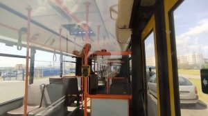 ПОЕЗДКА в автобусе МАЗ-105.065 (ГОС.№АЕ 3565-7) маршрут №73