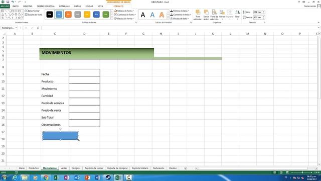 Como hacer un Inventario de entradas y salidas, ventas, reportes en excel 2013 2016 - Parte III смотреть онлайн