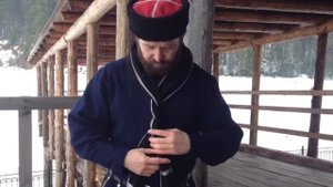 Способы ношения Башлыка