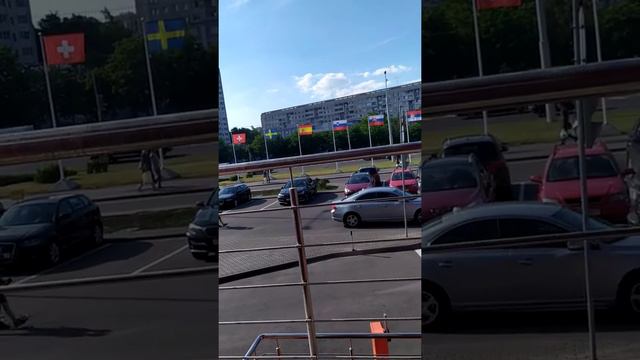 Флаги стран участниц 2 европейских игр в Минске смотреть онлайн