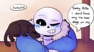 UNDERTALE COMIC A furry pawsible situation