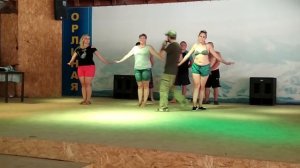 Уроки лезгинки для туристов, Орлиная скала в Лермонтово 2018