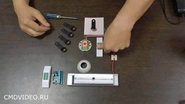Настройка и подключение контроллера CMD-DS-C01  (Touch Memory)