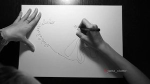 Рисунок одной линией. Как рисовать. Уроки рисования. Смотреть всем)