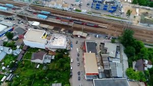 Город Голицино с высоты птичьего полета.