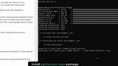 Lesson 16: OpenCascade in Python | Getting started with PythonOCC