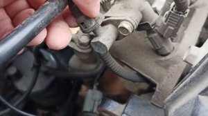 KiA Spectra КАК СНЯТЬ ВПУСКНОЙ КОЛЛЕКТОР